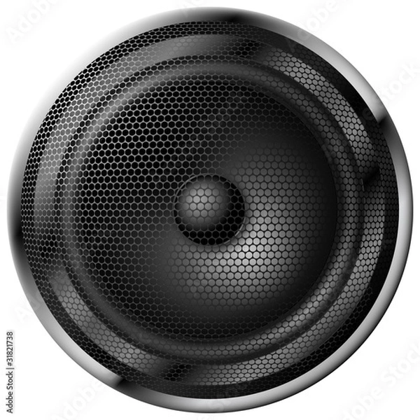 Fototapeta speaker