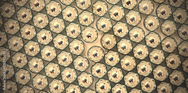 Obraz shiny balls background