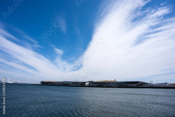 Obraz 空と道の写真