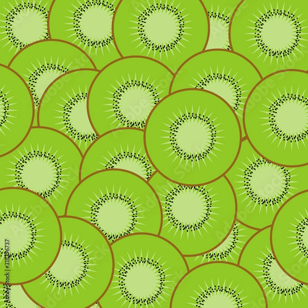 Obraz kiwi background pattern.