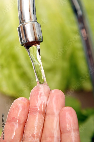 Obraz lavando las manos