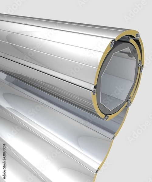 Obraz rolowane okiennice