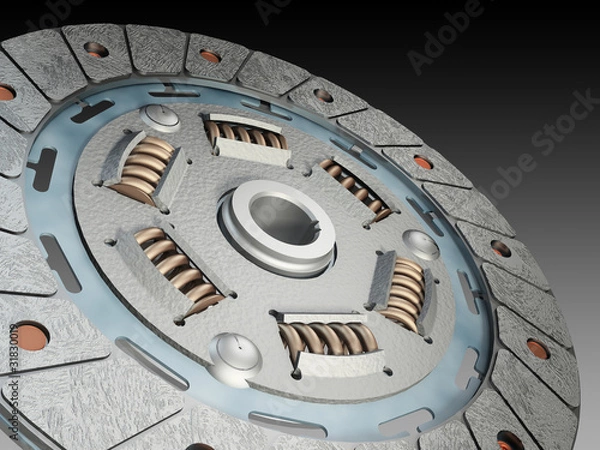Obraz clutch disc
