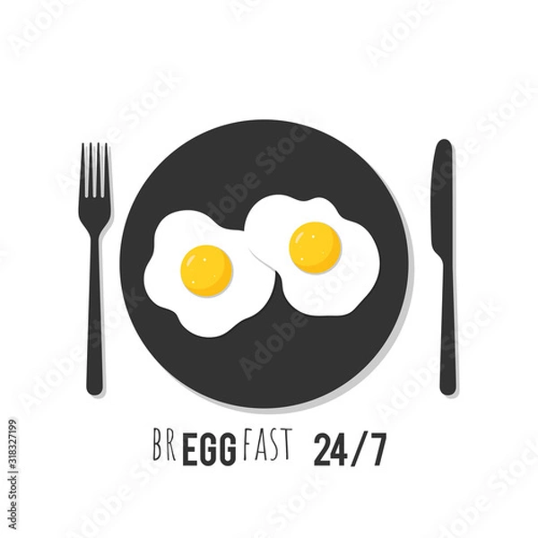 Obraz breakfast eggs