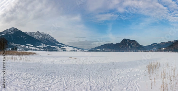 Obraz Walchsee im Winter
