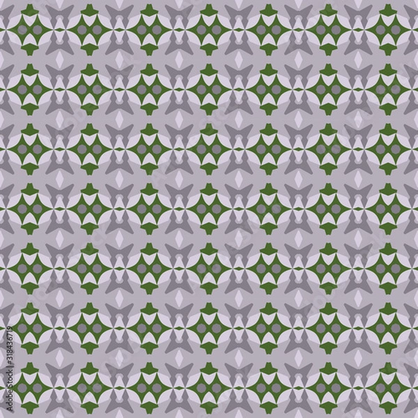 Fototapeta Seamless geometrical pattern. vector illustration. For wrapping, wallpaper, background fills