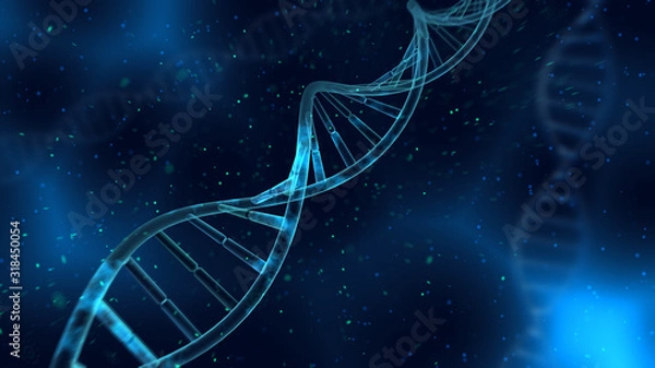 Obraz DNA Strand Helix Genome Medical Science image background