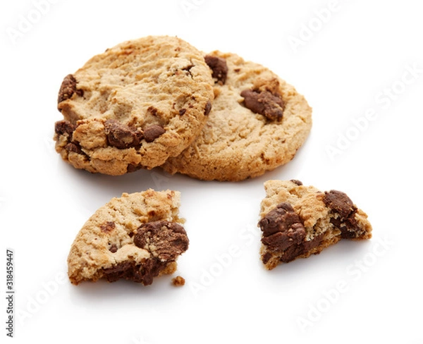 Obraz Cookie Isolated on White Background