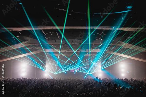 Obraz laser light show