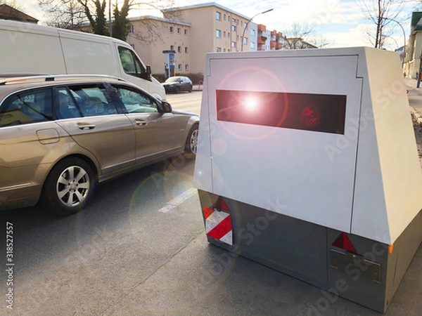 Obraz Mobile Geschwindigkeitskontrolle