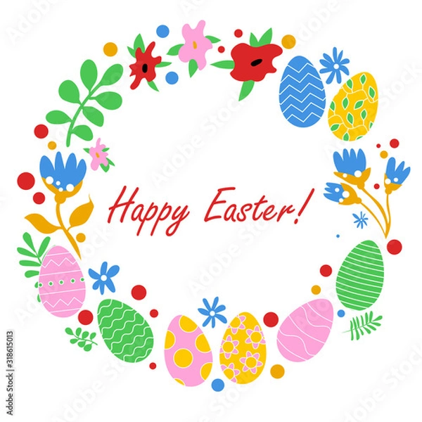 Obraz Happy Easter bann