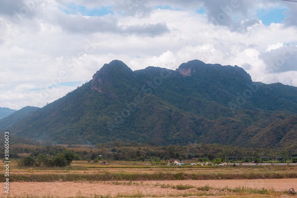 Fototapeta Landscap mountain and bautiful nature