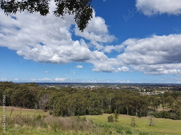Fototapeta View over Campbelltown