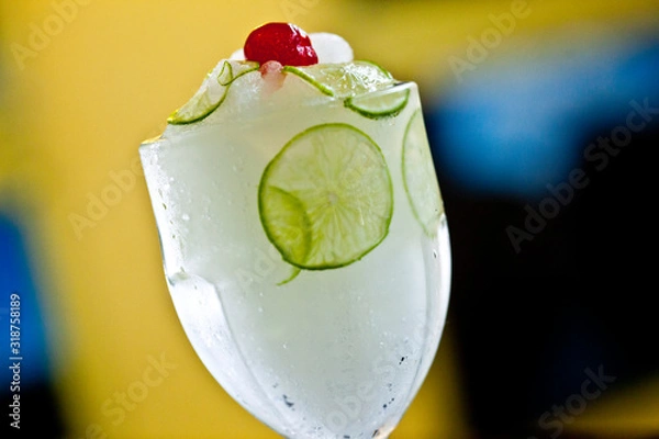 Fototapeta Drink com frutas