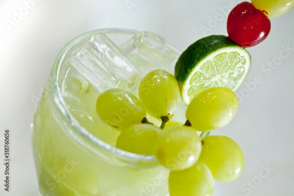 Fototapeta Drink com frutas