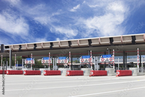 Obraz gare de péage