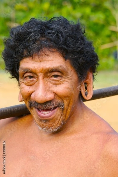 Obraz amazon indian smile