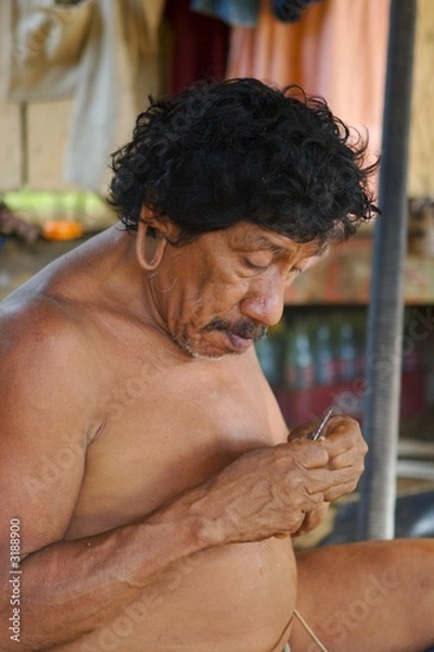 Obraz amazon indian man