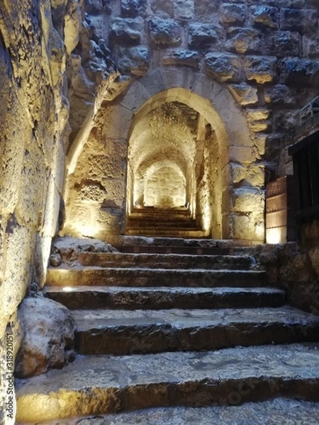 Fototapeta アジュルン城の内部