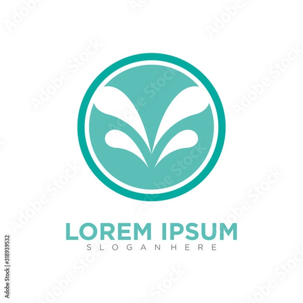 Fototapeta abstract business logo