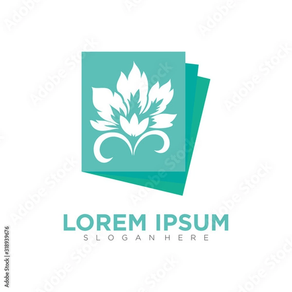 Fototapeta abstract business logo