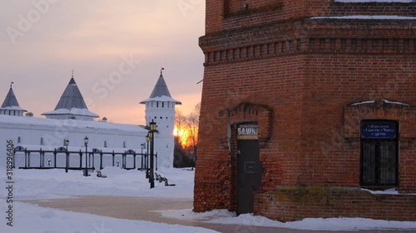 Obraz castle in winter