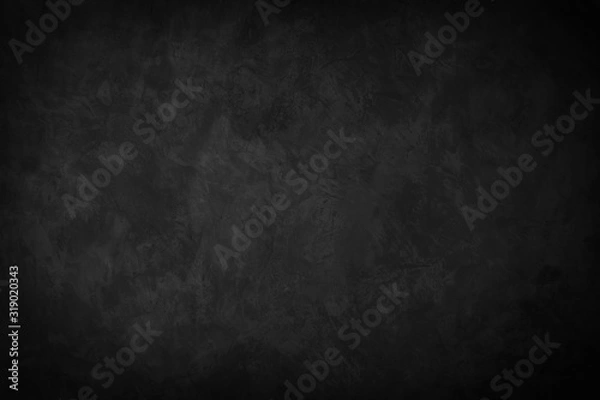 Fototapeta old grungy texture, grey concrete wall for dark background , loft style interior.