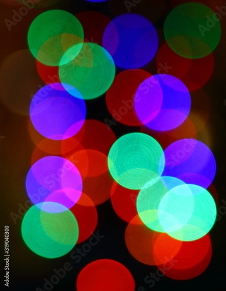 Obraz Colorful Holiday Lights