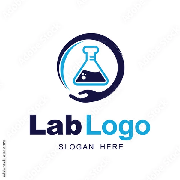 Fototapeta Lab Logo Vector