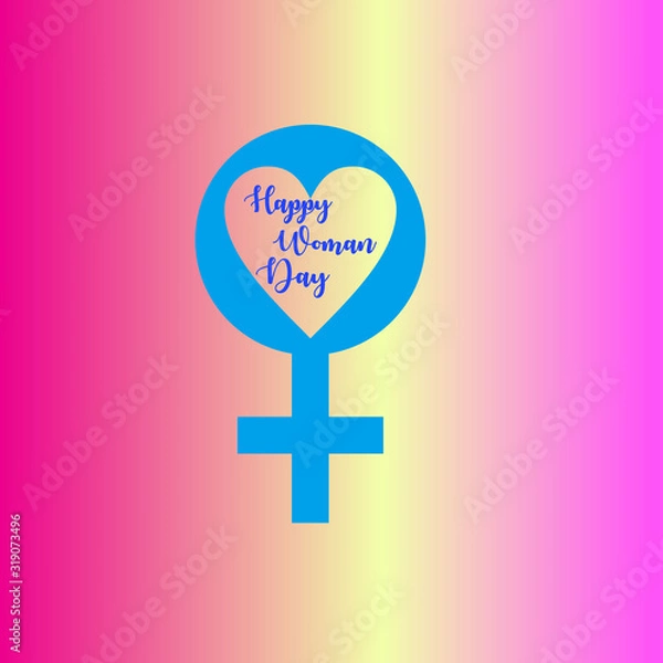 Obraz Happy Woman's Day 8 March