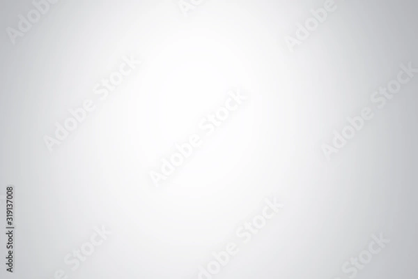 Obraz Abstract gray gradient wall background in empty room with bright white light blank studio