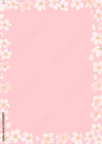 Obraz 春の桜フレーム