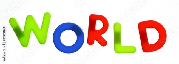 Obraz WORLD