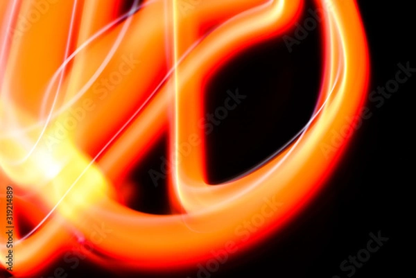 Obraz mobile flashlight background