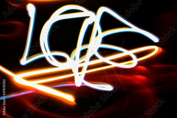 Obraz mobile flashlight background