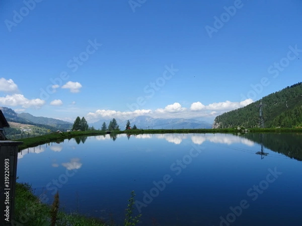 Obraz lake in the mountains