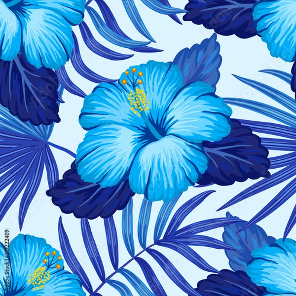 Obraz Hawaiian seamless pattern