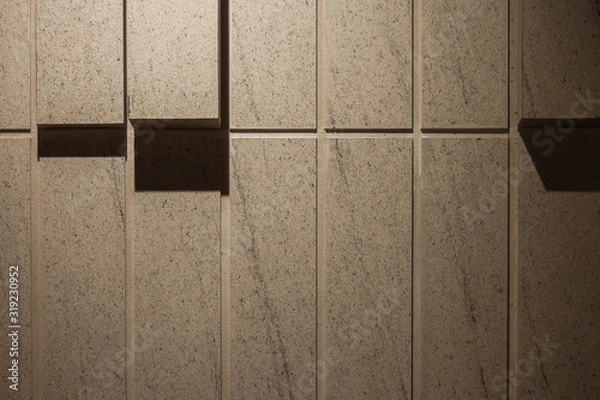 Obraz 3D Wall Texture with Shadow