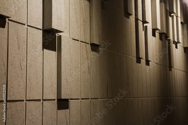 Obraz 3D Wall Texture with Shadow