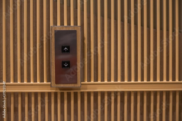 Obraz Control pad of the elevator