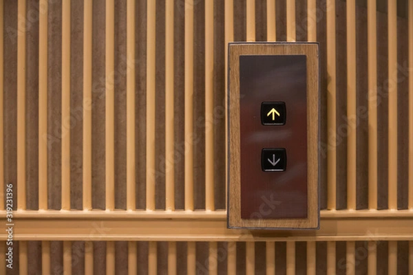 Obraz Control pad of the elevator
