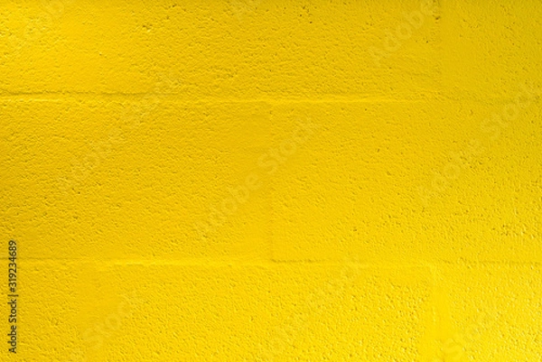 Obraz Yellow cinderblock texture