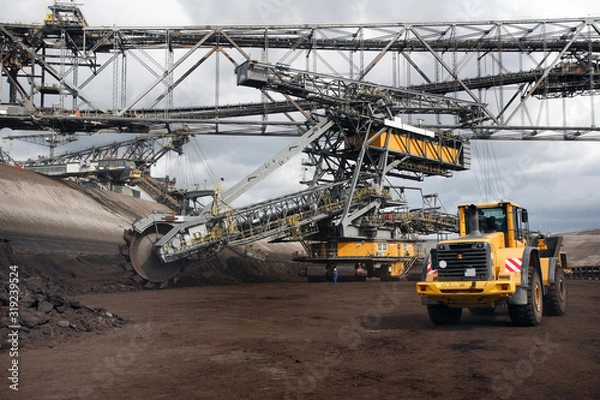 Obraz Braunkohletagebau