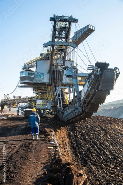 Obraz Braunkohletagebau