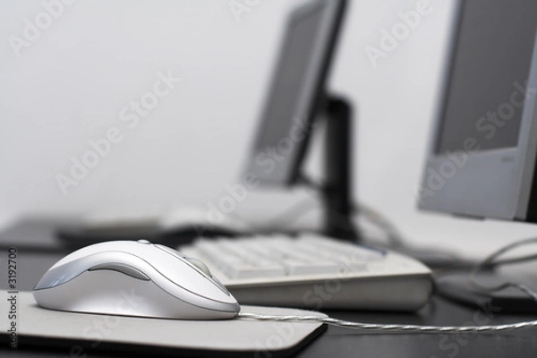 Obraz mouse - computer classroom