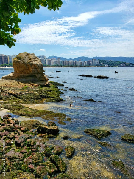 Obraz beautiful sandy beach