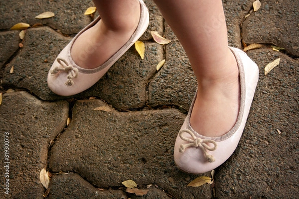 Obraz Toddler Ballet Dancing Shoes