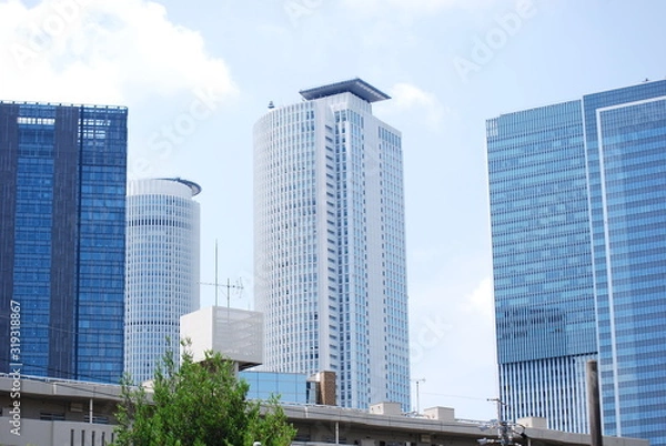 Fototapeta ビル群