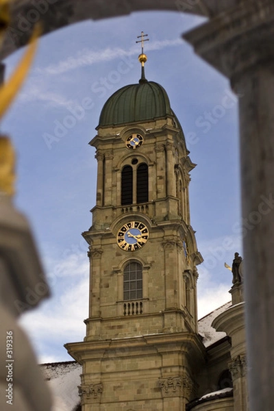 Obraz benedictine abbey of einsiedeln