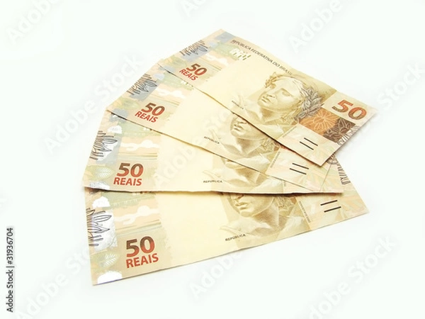 Obraz new brazilian currency